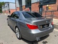USED 2009 09 BMW 5 SERIES 3.0 530i M Sport Steptronic Euro 4 4dr Comprehensive History Bt radio