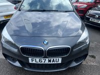 USED 2017 67 BMW 2 Series GRAN TOURER 1.5 216d M Sport MPV 5dr Diesel Auto Euro 6 (s/s) (116 ps) 7 Seats Auto ULEZ Econ Family BMW