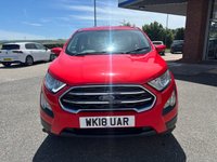 USED 2018 18 FORD ECOSPORT 1.0T EcoBoost Zetec SUV 5dr Petrol Manual Euro 6 (s/s) (125 ps) Rear Parking Sensors,