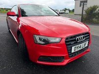 USED 2014 14 AUDI A5 3.0 TDI V6 Black Edition Coupe 2dr Diesel S Tronic quattro Euro 5 (s/s) (245 ps) 