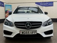 USED 2015 65 MERCEDES-BENZ E-CLASS 2.1 E220 BlueTEC AMG Night Edition Estate 5 Door Diesel G-Tronic+ Euro 6 (s/s) (177 ps) NIGHT PACK F & R PARKING SENSORS