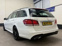 USED 2015 65 MERCEDES-BENZ E-CLASS 2.1 E220 BlueTEC AMG Night Edition Estate 5 Door Diesel G-Tronic+ Euro 6 (s/s) (177 ps) NIGHT PACK F & R PARKING SENSORS