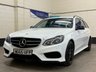 USED 2015 65 MERCEDES-BENZ E-CLASS 2.1 E220 BlueTEC AMG Night Edition Estate 5 Door Diesel G-Tronic+ Euro 6 (s/s) (177 ps) NIGHT PACK F & R PARKING SENSORS