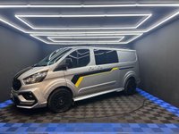 USED 2022 22 FORD TRANSIT CUSTOM 2.0 320 EcoBlue Limited Crew Van Double Cab 5dr Diesel Manual L2 H1 Euro 6 (s/s) (170 ps) FULL RS BODY KIT JUST BEEN SERVICED