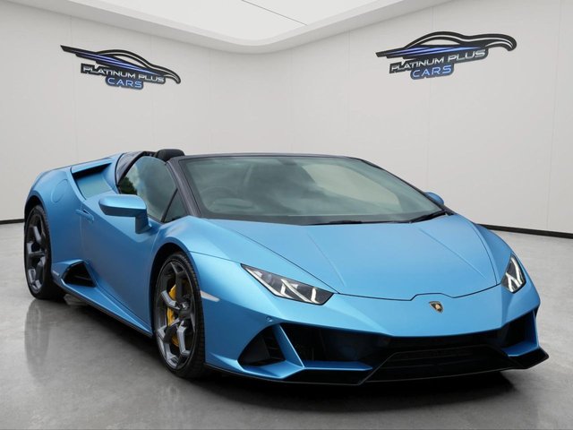 View our Lamborghini Huracan 5.2 V10 LP 640-4 EVO Spyder 2dr Petrol LDF 4WD Euro 6 (s/s) (640 ps)