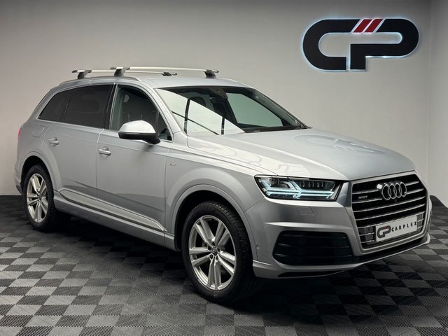 View our Audi Q7 3.0 TDI V6 S line SUV 5dr Diesel Tiptronic quattro Euro 6 (s/s) (272 ps)