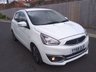 USED 2018 68 MITSUBISHI MIRAGE 1.2 Juro Hatchback 5dr Petrol Manual Euro 6 (s/s) (79 ps) HIGH SPECIFICATION WITH REAR PARK AID, CLIMATE & CRUISE CONTROL AND HEATED FRONT SEATS.  EXCELLENT SERVICE HISTORY SHOWING IT HAS BEEN BOTH WELL MAINTAINED AND LOOKED AFTER.