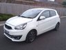 USED 2018 68 MITSUBISHI MIRAGE 1.2 Juro Hatchback 5dr Petrol Manual Euro 6 (s/s) (79 ps) HIGH SPECIFICATION WITH REAR PARK AID, CLIMATE & CRUISE CONTROL AND HEATED FRONT SEATS.  EXCELLENT SERVICE HISTORY SHOWING IT HAS BEEN BOTH WELL MAINTAINED AND LOOKED AFTER.