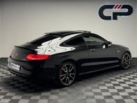USED 2017 67 MERCEDES-BENZ C-CLASS 3.0 C43 V6 AMG (Premium Plus) Coupe 2dr Petrol G-Tronic+ 4MATIC Euro 6 (s/s) (367 ps) PAN ROOF|BURMESTER|SPORTS EXHAUST