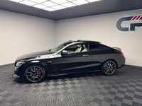 USED 2017 67 MERCEDES-BENZ C-CLASS 3.0 C43 V6 AMG (Premium Plus) Coupe 2dr Petrol G-Tronic+ 4MATIC Euro 6 (s/s) (367 ps) PAN ROOF|BURMESTER|SPORTS EXHAUST