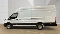 USED 2023 73 FORD TRANSIT L4 H3 Tdci 130 PS XLWB 350 Rear Wheel Drive with Electric Windows, Side Door, Bulkhead, Ply Lining, Side Door and Parking Sensors finished in 