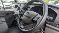 USED 2023 73 FORD TRANSIT L4 H3 Tdci 130 PS XLWB 350 Rear Wheel Drive with Electric Windows, Side Door, Bulkhead, Ply Lining, Side Door and Parking Sensors finished in 