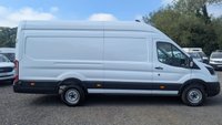 USED 2023 73 FORD TRANSIT L4 H3 Tdci 130 PS XLWB 350 Rear Wheel Drive with Electric Windows, Side Door, Bulkhead, Ply Lining, Side Door and Parking Sensors finished in 