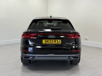 USED 2022 22 AUDI Q8 3.0 TFSI V6 55 S line SUV 5dr Petrol Tiptronic quattro Euro 6 (s/s) (340 ps) 1 OWNER FROM NEW + WIRELESS APPLE CARPLAY + FULL AUDI SERVICE HISTORY + UPGRADED ALLOYS + FLAT-BOTTOM STEERING WHEEL