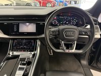 USED 2022 22 AUDI Q8 3.0 TFSI V6 55 S line SUV 5dr Petrol Tiptronic quattro Euro 6 (s/s) (340 ps) 1 OWNER FROM NEW + WIRELESS APPLE CARPLAY + FULL AUDI SERVICE HISTORY + UPGRADED ALLOYS + FLAT-BOTTOM STEERING WHEEL