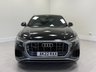 USED 2022 22 AUDI Q8 3.0 TFSI V6 55 S line SUV 5dr Petrol Tiptronic quattro Euro 6 (s/s) (340 ps) 1 OWNER FROM NEW + WIRELESS APPLE CARPLAY + FULL AUDI SERVICE HISTORY + UPGRADED ALLOYS + FLAT-BOTTOM STEERING WHEEL