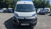 USED 2023 73 CITROEN RELAY Enterprise L2 H2 Blue Hdi 140 PS MWB High Roof With Air Conditioning, Electric Pack, Sat Nav, Parking Sensors, Blukhead, Ply Lining, 3 Seat Cab finished in 