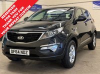 USED 2015 64 KIA SPORTAGE 1.6 GDi 1 SUV 5 Door Petrol Manual 2WD Euro 5 (133 bhp) KIA SERVICE HISTORY