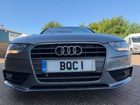 USED 2014 14 AUDI A4 AVANT 2.0 TDI SE Technik Monsoon Grey Diesel Multitronic Euro 5 (s/s) (150 ps) HIGH SPEC AVANT WITH GREAT SERVICE HISTORY INC CAMBELT