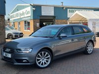 USED 2014 14 AUDI A4 AVANT 2.0 TDI SE Technik Monsoon Grey Diesel Multitronic Euro 5 (s/s) (150 ps) HIGH SPEC AVANT WITH GREAT SERVICE HISTORY INC CAMBELT