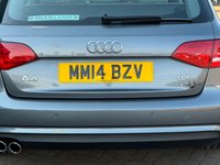 USED 2014 14 AUDI A4 AVANT 2.0 TDI SE Technik Monsoon Grey Diesel Multitronic Euro 5 (s/s) (150 ps) HIGH SPEC AVANT WITH GREAT SERVICE HISTORY INC CAMBELT
