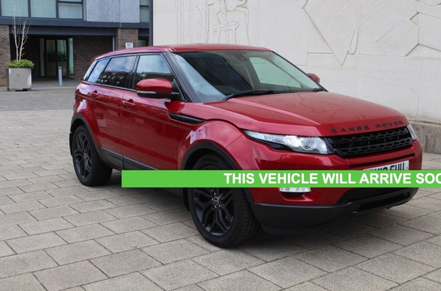 View our LAND ROVER RANGE ROVER EVOQUE