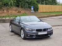USED 2018 18 BMW 4 SERIES 3.0 430d M Sport Convertible 2dr Diesel Auto Euro 6 (s/s) (258 ps) FSH|COMFORTPACK|19"|AIRCOLLAR