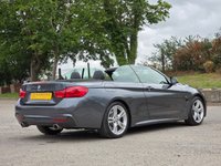 USED 2018 18 BMW 4 SERIES 3.0 430d M Sport Convertible 2dr Diesel Auto Euro 6 (s/s) (258 ps) FSH|COMFORTPACK|19"|AIRCOLLAR
