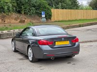 USED 2018 18 BMW 4 SERIES 3.0 430d M Sport Convertible 2dr Diesel Auto Euro 6 (s/s) (258 ps) FSH|COMFORTPACK|19"|AIRCOLLAR