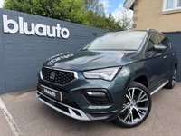 USED 2023 23 SEAT ATECA 1.5 TSI EVO XPERIENCE Lux SUV 5dr Petrol DSG Euro 6 (s/s) (150 ps) 1 Owner, Dual zone climate control A/C, Black Leather Seats, Powered Boot, 360 Birdseye Parking Camera, Adaptive Cruise Control, Sat Nav, Bluetooth, Voice control, USB input, Paddleshift gears, Different drive modes, Heated Front Seats, Ambient lighting, Power folding heated wingmirrors, DAB radio, LED daytime running lights, 360 Parking sensors, Auto headlights, 19" Alloy wheels, Apple Car Play, Android Auto
