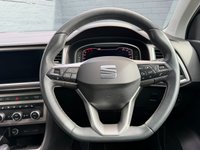 USED 2023 23 SEAT ATECA 1.5 TSI EVO XPERIENCE Lux SUV 5dr Petrol DSG Euro 6 (s/s) (150 ps) 1 Owner, Dual zone climate control A/C, Black Leather Seats, Powered Boot, 360 Birdseye Parking Camera, Adaptive Cruise Control, Sat Nav, Bluetooth, Voice control, USB input, Paddleshift gears, Different drive modes, Heated Front Seats, Ambient lighting, Power folding heated wingmirrors, DAB radio, LED daytime running lights, 360 Parking sensors, Auto headlights, 19" Alloy wheels, Apple Car Play, Android Auto