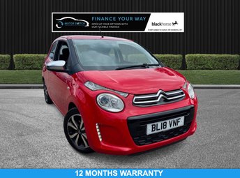 2018 CITROEN C1 1.2 PureTech Flair Hatchback 3dr Petrol Manual Euro 6 (82 ps) &pound;4195.00