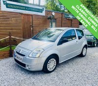 USED 2004 04 CITROEN C2 1.1i SX Hatchback 3dr Petrol Manual (141 g/km, 59 bhp) This has got to be one for Matthewson's Auction. 1 Owner from new ! No Former keepers ! Only 38000 miles from brand new. Drives like new with not a single knock or rattle. Bright blue unmarked interior. Absolutely original in every way still on original wheel trims and even got the supplying dealers window stickers in the window. Does have a few light scuffs here and there but I'm mindful that it is probably better to be left original. Original order and bill of sale in the pack,