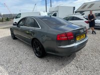 USED 2008 58 AUDI A8 4.2 TDI Sport Saloon 4dr Diesel Automatic quattro (249 g/km, 321 bhp) Big Specification - FSH