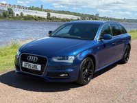 USED 2015 15 AUDI A4 AVANT 2.0 TDI S line Estate 5dr Diesel Multitronic Euro 5 (s/s) (150 ps) **FULL LEATHER HEATED SEATS - CRUISE CONTOL - SAT NAV**