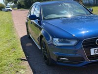 USED 2015 15 AUDI A4 AVANT 2.0 TDI S line Estate 5dr Diesel Multitronic Euro 5 (s/s) (150 ps) **FULL LEATHER HEATED SEATS - CRUISE CONTOL - SAT NAV**