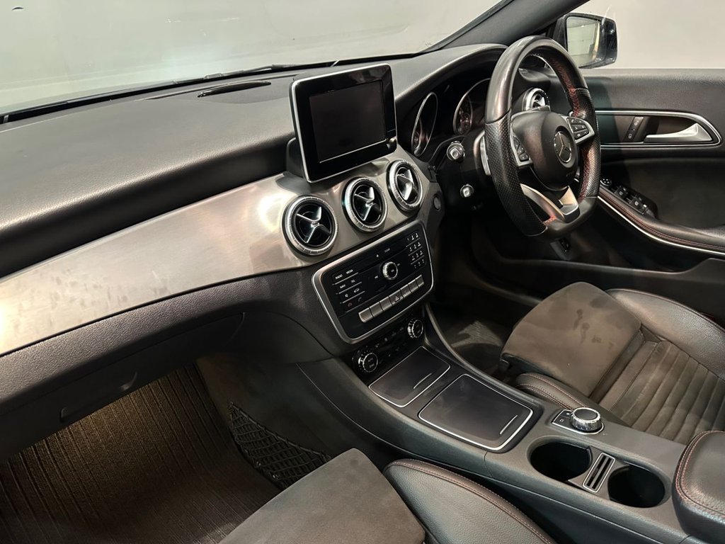 USED 2016 66 MERCEDES-BENZ CLA 2.1 CLA220d AMG Line Shooting Brake 5dr Diesel 7G-DCT Euro 6 (s/s) (177 ps) 7 SERVICE VISITS-NAV VIA CARPLAY