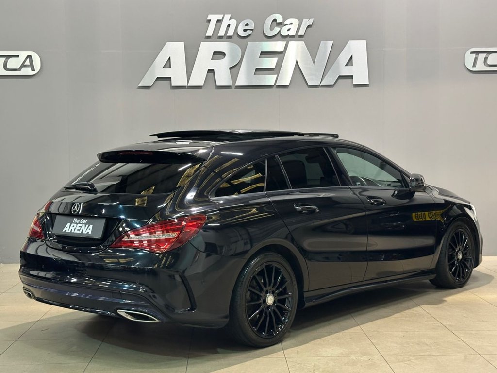 USED 2016 66 MERCEDES-BENZ CLA 2.1 CLA220d AMG Line Shooting Brake 5dr Diesel 7G-DCT Euro 6 (s/s) (177 ps) 7 SERVICE VISITS-NAV VIA CARPLAY