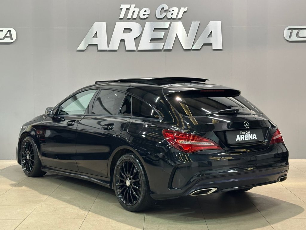 USED 2016 66 MERCEDES-BENZ CLA 2.1 CLA220d AMG Line Shooting Brake 5dr Diesel 7G-DCT Euro 6 (s/s) (177 ps) 7 SERVICE VISITS-NAV VIA CARPLAY