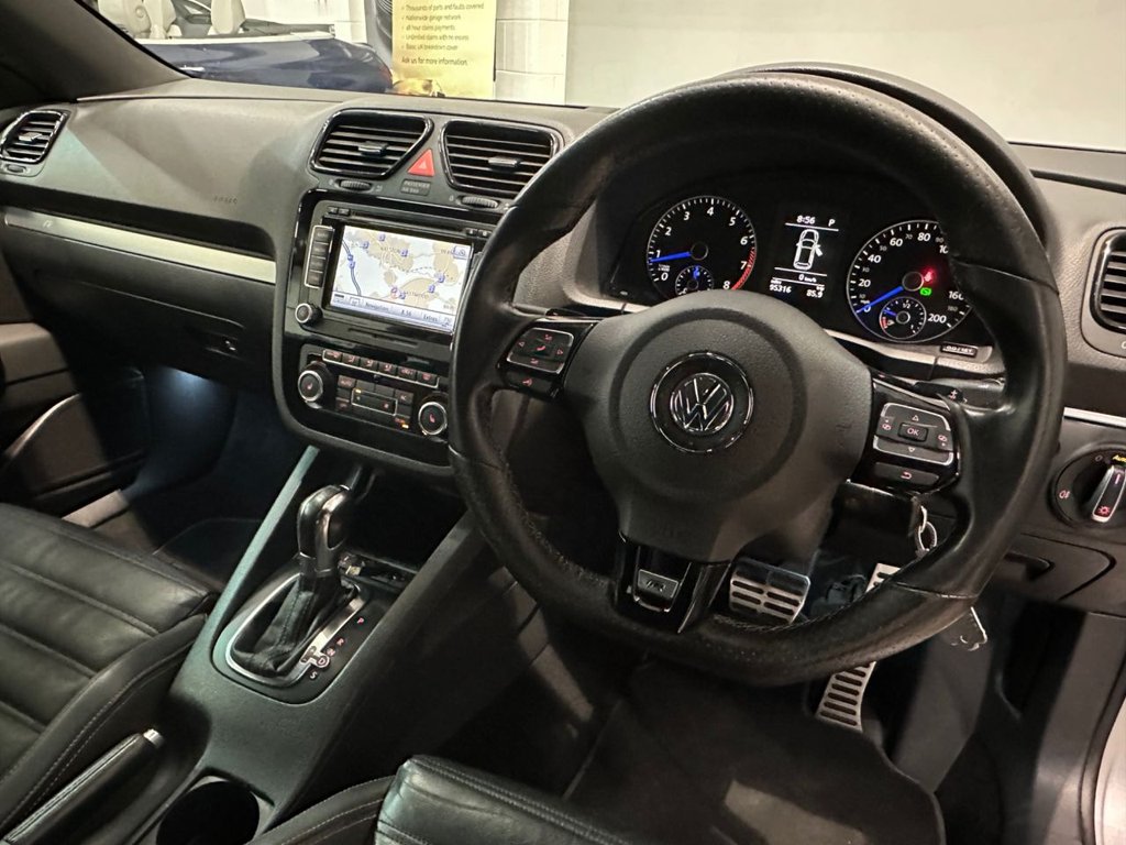 USED 2011 11 VOLKSWAGEN SCIROCCO 2.0 TSI R Hatchback 3dr Petrol DSG Euro 5 (265 ps) 11 SERVICE STAMPS
