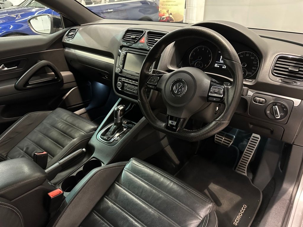 USED 2011 11 VOLKSWAGEN SCIROCCO 2.0 TSI R Hatchback 3dr Petrol DSG Euro 5 (265 ps) 11 SERVICE STAMPS