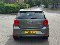 USED 2016 16 VOLKSWAGEN POLO 1.2 TSI BlueMotion Tech Match Hatchback 3dr Petrol Manual Euro 6 (s/s) (90 ps) ULEZ+1O+SH+BT+PETROL+12 M MOT