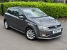 USED 2016 16 VOLKSWAGEN POLO 1.2 TSI BlueMotion Tech Match Hatchback 3dr Petrol Manual Euro 6 (s/s) (90 ps) ULEZ+1O+SH+BT+PETROL+12 M MOT