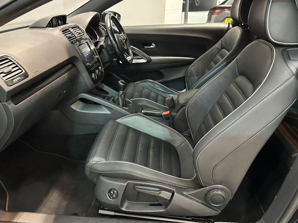 USED 2014 64 VOLKSWAGEN SCIROCCO 2.0 TDI BlueMotion Tech GT Hatchback 3dr Diesel Manual Euro 6 (s/s) (184 ps) TIMING BELT @126K-7 SERVICE VISITS