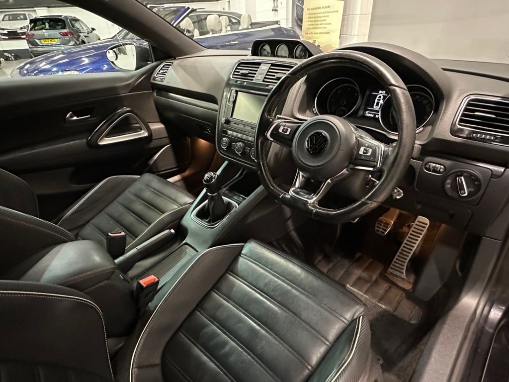 USED 2014 64 VOLKSWAGEN SCIROCCO 2.0 TDI BlueMotion Tech GT Hatchback 3dr Diesel Manual Euro 6 (s/s) (184 ps) TIMING BELT @126K-7 SERVICE VISITS