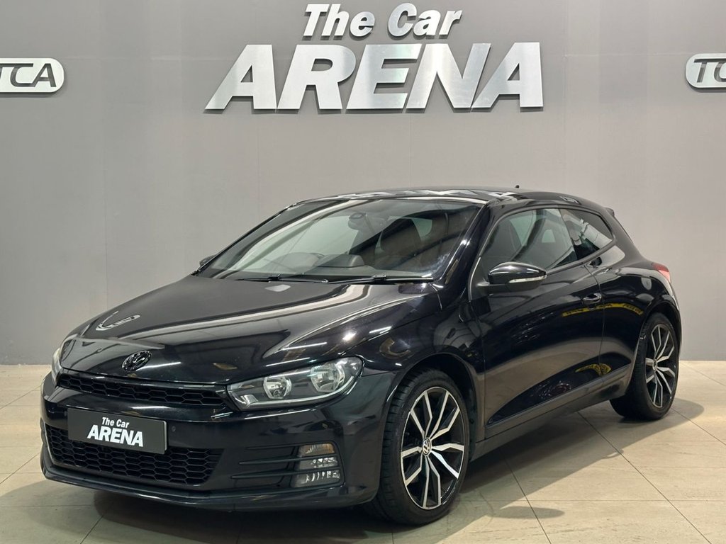 USED 2014 64 VOLKSWAGEN SCIROCCO 2.0 TDI BlueMotion Tech GT Hatchback 3dr Diesel Manual Euro 6 (s/s) (184 ps) TIMING BELT @126K-7 SERVICE VISITS