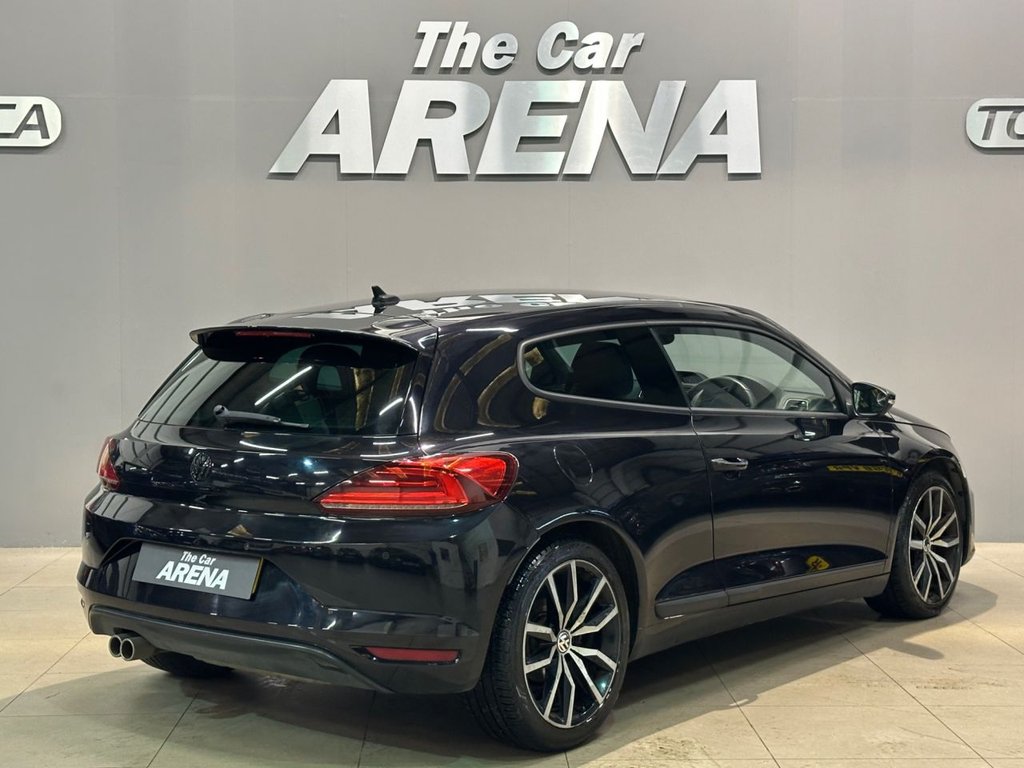 USED 2014 64 VOLKSWAGEN SCIROCCO 2.0 TDI BlueMotion Tech GT Hatchback 3dr Diesel Manual Euro 6 (s/s) (184 ps) TIMING BELT @126K-7 SERVICE VISITS