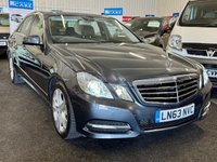 USED 2013 63 MERCEDES-BENZ E-CLASS 2.1 E220 CDI BlueEfficiency Avantgarde Saloon 4dr Diesel Manual Euro 5 (s/s) (170 ps) -Diesel-Low Miles- Service History-