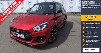 2024 SUZUKI SWIFT 1.4 Boosterjet MHEV Sport Hatchback 5dr Petrol Hybrid Manual Euro 6 (s/s) (129 ps) £13990.00