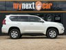 USED 2023 23 TOYOTA LAND CRUISER 2.8D Active SUV 5dr Diesel Auto 4WD Euro 6 (s/s) (7 Seat) (204 ps) PEARL WHITE + 7 SEATS + TOYOTA WARRANTY + ALLOY WHEELS + PRIVACY GLASS + DAB RADIO + SIDE STEPS + SAT NAV + FOLDING WING MIRRORS + CRUISE CONTROL + MULTI FUNCTIONAL STEERING WHEEL + REVERSE CAMERA + AIR CON + CLIMATE CONTROL + 12 MONTHS MOT + FINNACE AVAILABLE + PART EXCHANGE WELCOME + FRIDGE